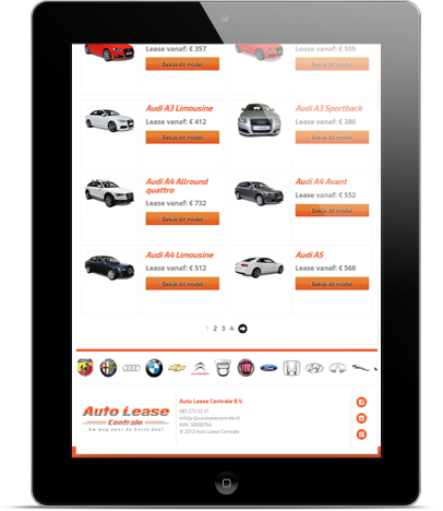 responsive website AutoLeaseCentrale3