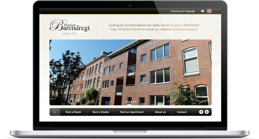 organisaties4duurzaam website laptop preview