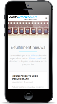 Webvoorraad mobile